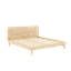 Retreat Bed Frame. Scandinavian design, made in Europe, FSC certified wood, choose your size and color.-86638168-86638165