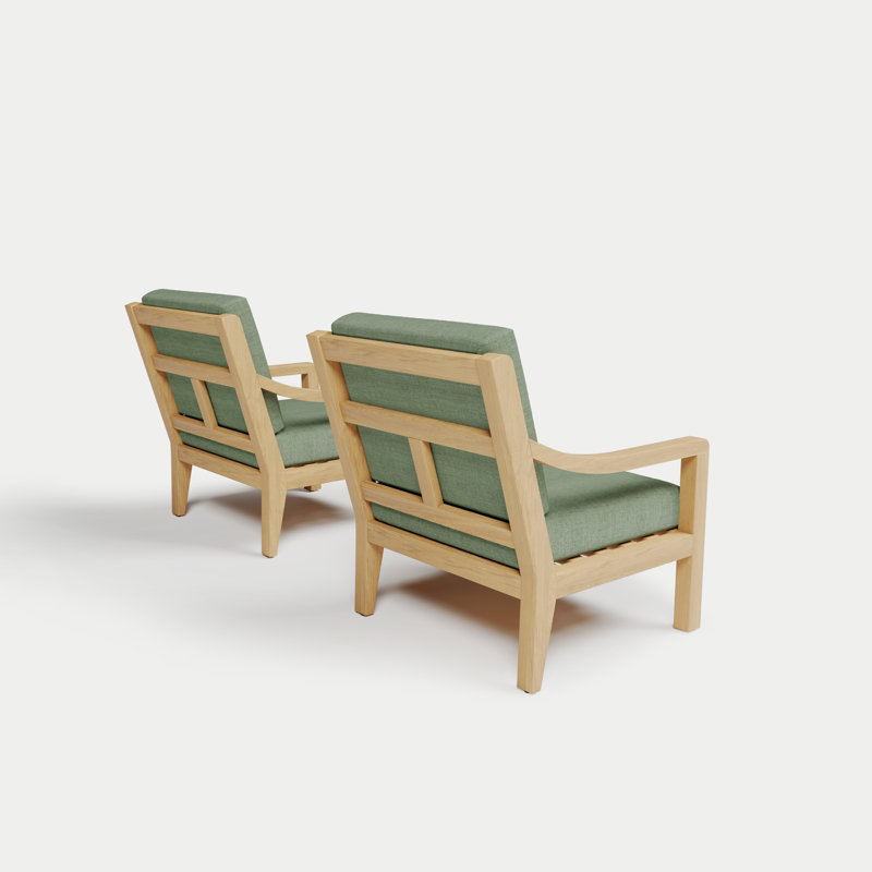 Solerno Heated Chair (Set of 2), Aloe