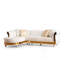 Canapé modulaire capitonné doré-930144826-930144825