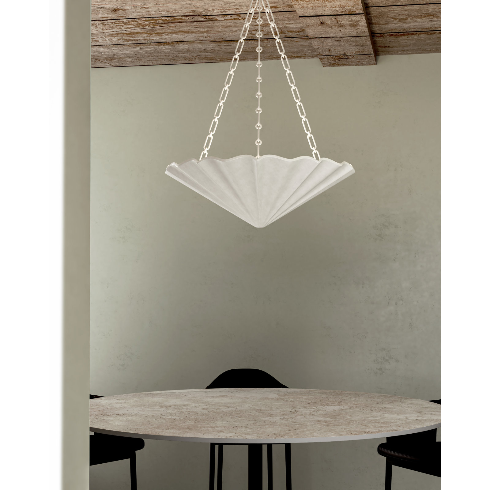 Kambria 4-Light Chandelier,  10.13"H x 30"W x 30"D