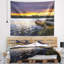 Tapisserie en polyester bord de mer en polyester avec accessoires de suspension inclus-28509236