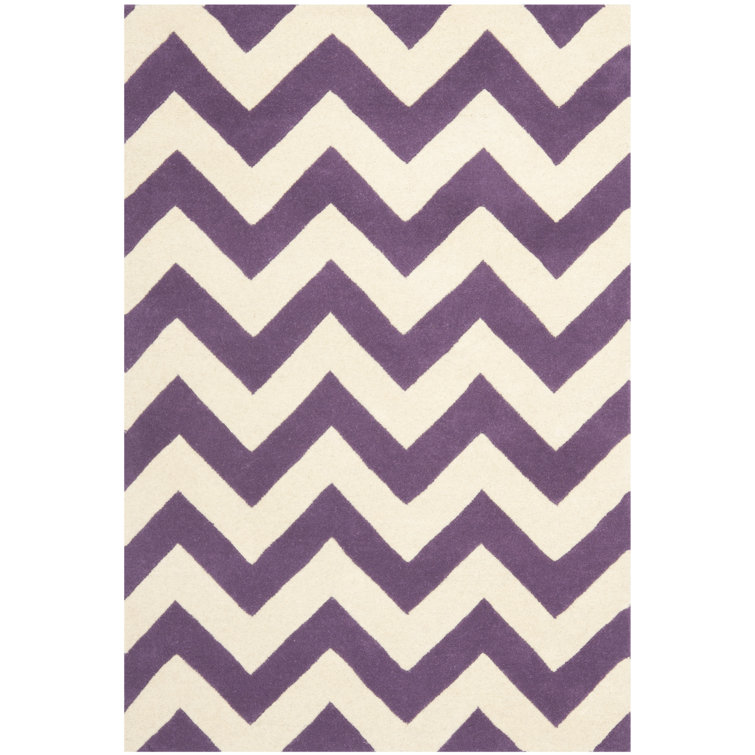 Teresita Chatham Hand Tufted Wool Chevron Rug