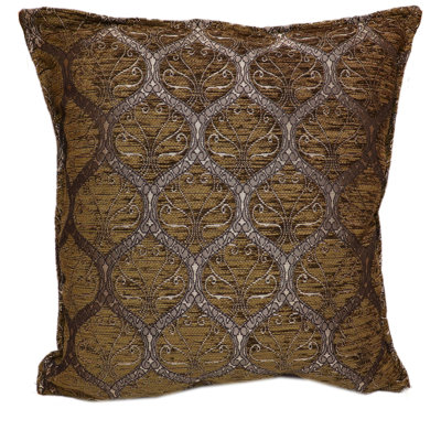 Southwestern Pillows Tassels Chenille Reversible Throw Pillow