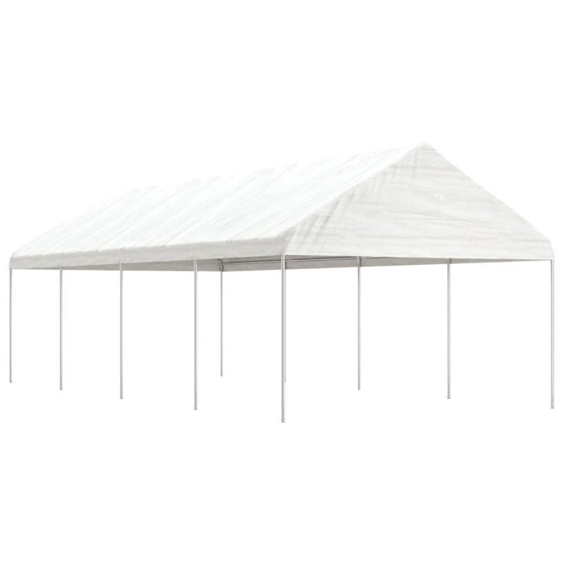 Dakota Fields Gazebo With Roof White 8.92X4.08X3.22 M Polyethylene