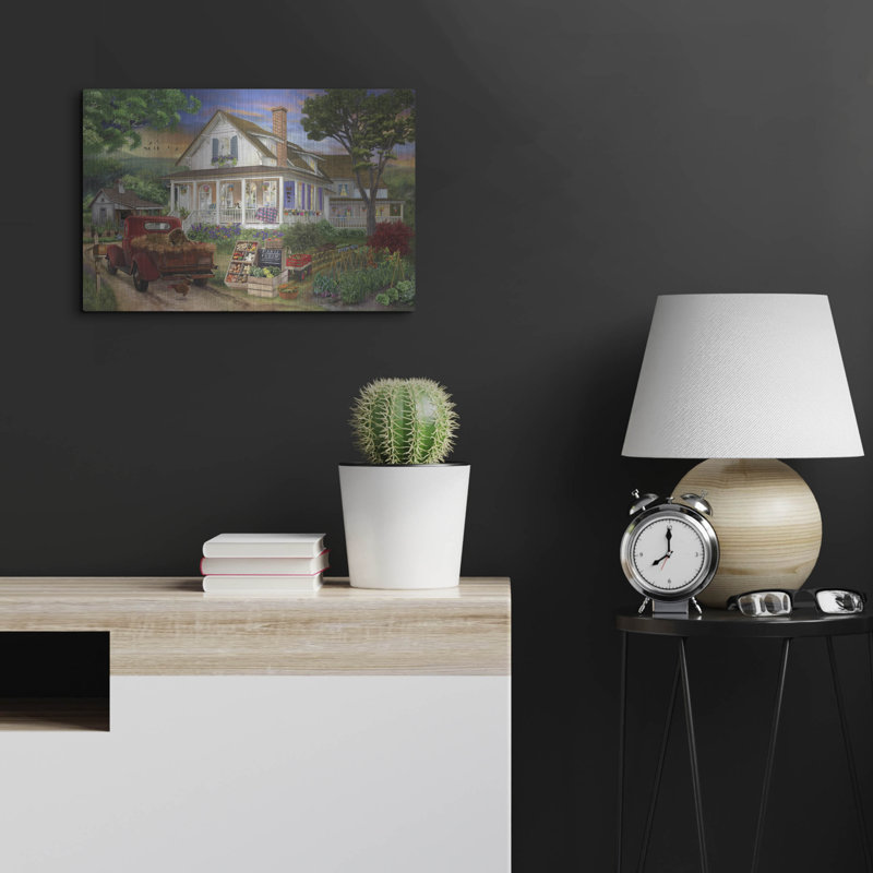 «Our Country Home» par Bigelow Illustration, H 16 po x l 24 po