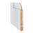 Primed 2 Panel Interior Shaker Door Slab-46546787