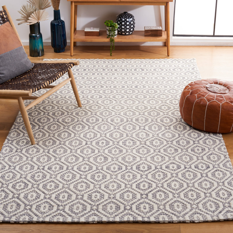 Marbella Hand Woven Performance Geometric Rug, Rectangle 8' x 10'