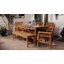 Banc de pique-nique en bois d'acacia pour le patio Harbison-1368637901