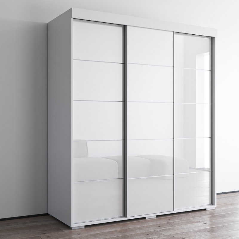 Armoire blanche 71 "Aria, Blanc