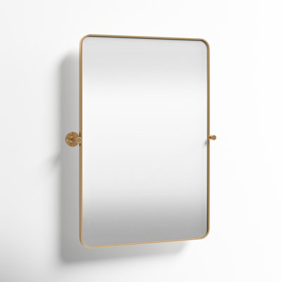 Evvie Metal Rectangle Mirror