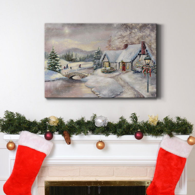 Alexio «Twilight Magic», reproduction d'art sur toile tendue, H 12 po x l 8 po x P 1,5 po