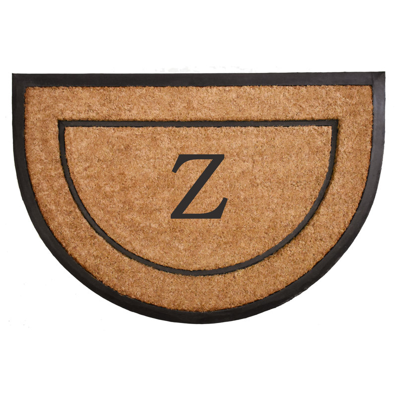 Tamatoa Personalizable Non-Slip Indoor Doormat, Z, 24" W x 36" L