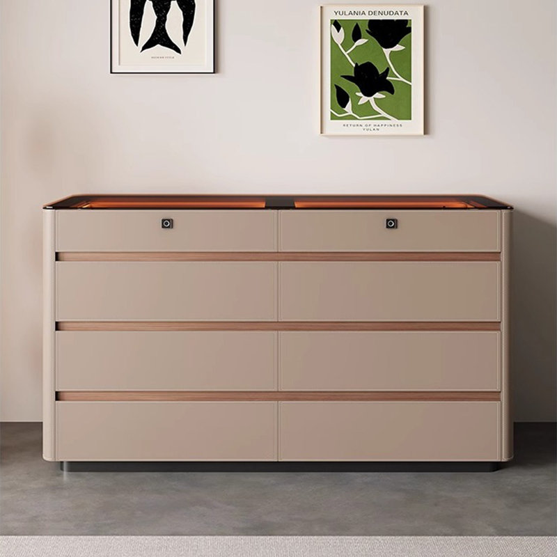 Armoire à bijoux de luxe 55,12 po | Armoire à bijoux à verrou d'empreinte digitale, grande capacité de rangement de chevet
