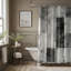 Plaid Patina - Rideau de douche Premium-625518249