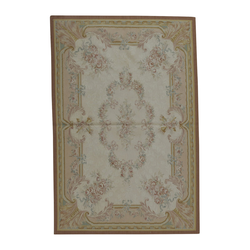 Aubusson Renaissance Wool Oriental Area Rug