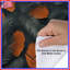 Housses de couette à feuilles orange et noires-125028047