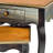 Solid Wood Top Nesting Tables with Storage