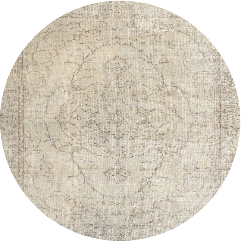 Oriental Indoor Rug, Round 4'