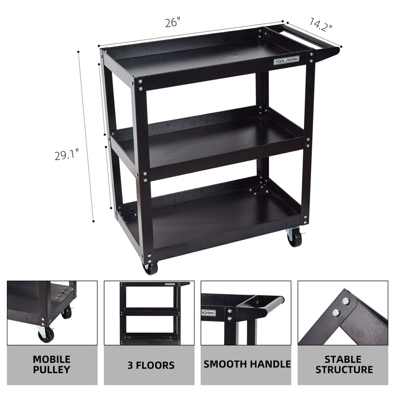Tool Cart 3-Tier