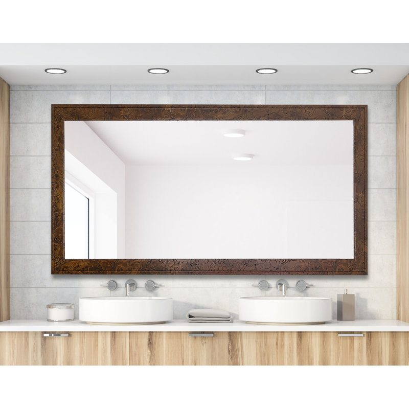 Miroir de salle de bain Larmar, 36 po x 53,5 po