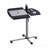 Rolling Adjustable Laptop Cart, Graphite