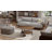 Omar 2 Tier Round Coffee Table With Storage, Center Table  with Solid Iron Legs For Living Room-909219288