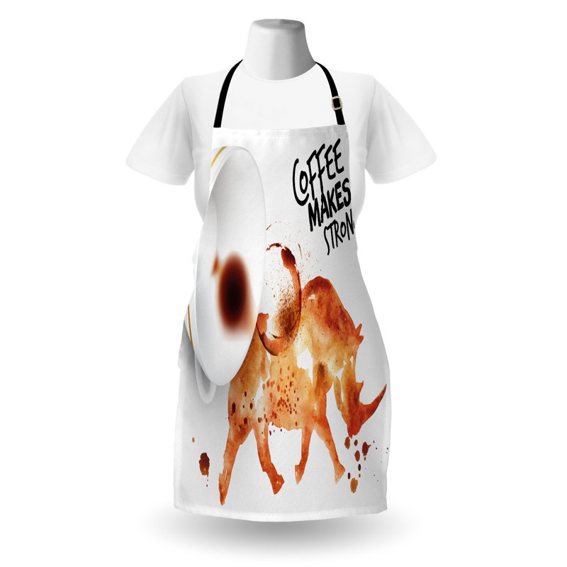 No Pattern Bib Apron