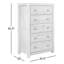 Montauk Solid Wood 32.5' W 5-Drawer Chest-626441252