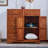 Retro Solid Wood Sideboard
