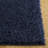 Brelee Solid Color Machine Woven Polyester Area Rug in Navy-730888036