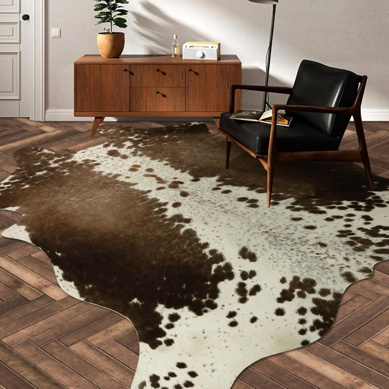 Animal Print Area Rug, Rectangle 158 x 190 cm
