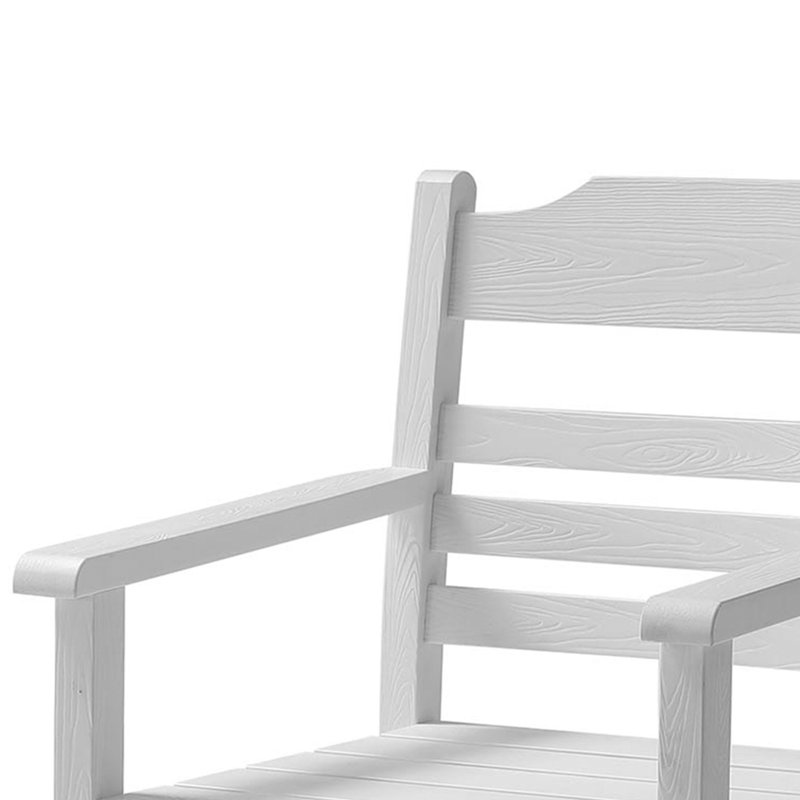 Fauteuil Nannett, Blanc