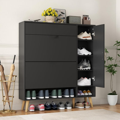 Flip Drawers, Side Cabinets, And Adjustable Shelves