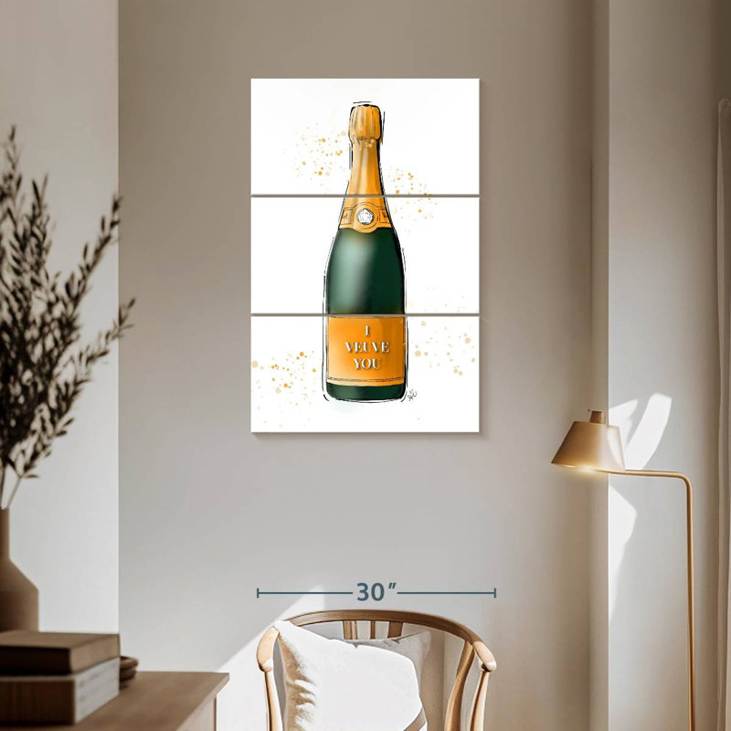 I Veuve You, H 57 po x l 36 po