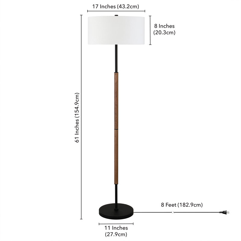 Simone 62" Traditional Floor Lamp