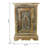 Ajeet 46cm W Solid Wood Bedside Table