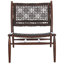 Chaise d'appoint à dossier tissé Kazbah-1960587201