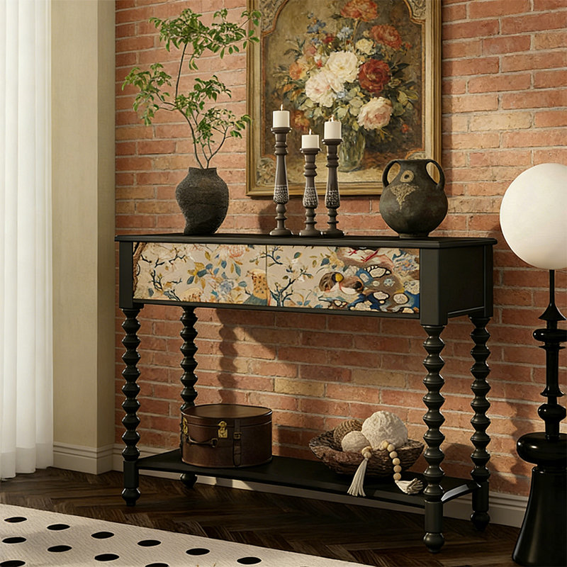 Modern large-capacity console table