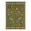 Tapis d'intérieur multicolore fantaisiste à motif géométrique de poissons multicolores-128992386