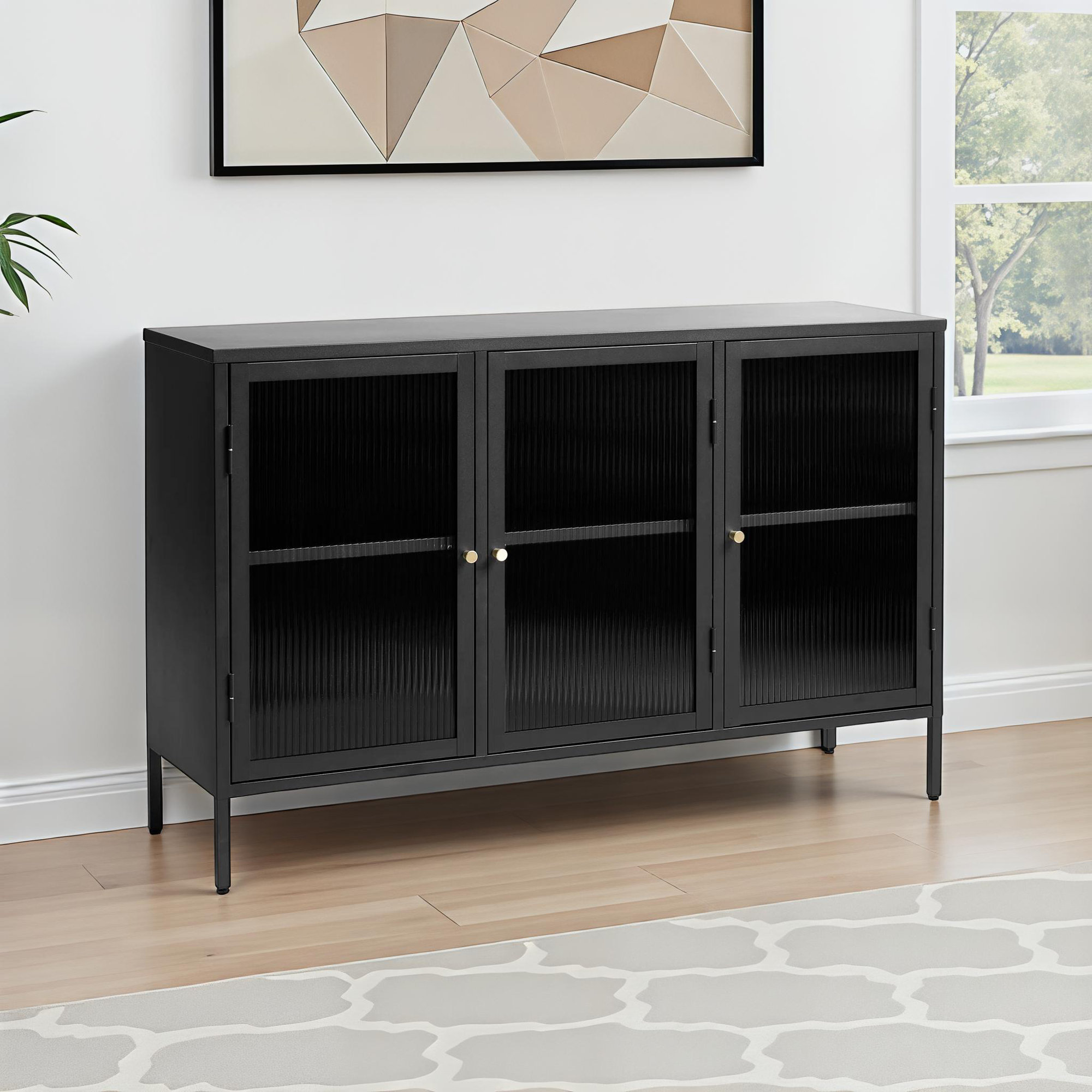 Arnika 52.04'' Sideboard, Black