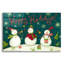 «Epic Art» Snowmen Trio 1 Nb »par Viv Eisner, art mural en verre acrylique-1430775122