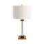 Sagebrook Home 28X15" Traditional Crystal Lamp, Clear