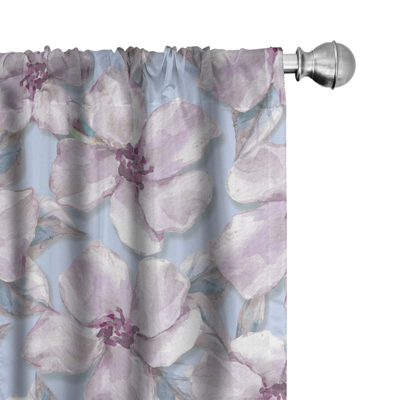 Semi Sheer Curtain Pair