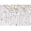 Plafonnier semi-encastré à 8 lumières de style lustre 36 po Stockard-27969212-27969209