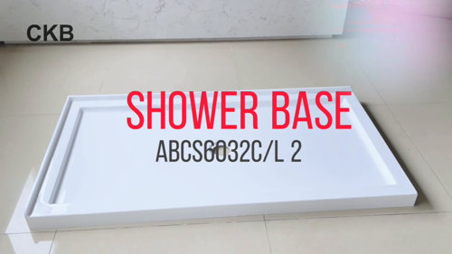 Mauna 60 W x 32 D Double Shower Base & Reviews