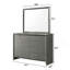 Commode et commode modernes contemporaines 1Pc