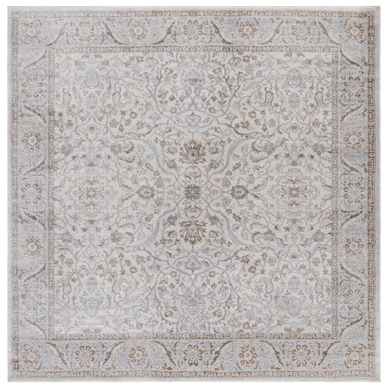Aayushi Performance Oriental Rug, Round 4'