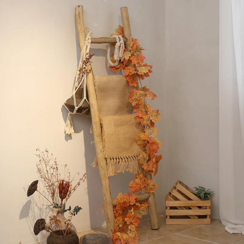 tobacco stick blanket ladder How to Build The Easiest DIY have accessory  a unique statement piece that transcends the ordinary Country Primitive Tobacco Stick Ladder