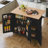 Sagrario Solid Wood Top Kitchen Island-838608097