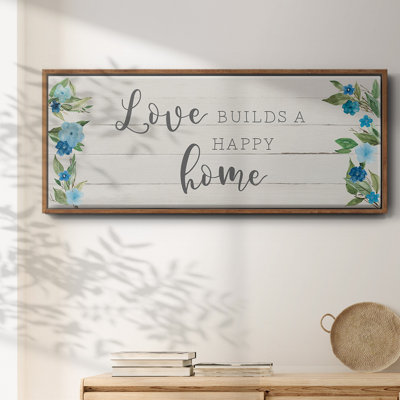 Love Love - toile encadrée